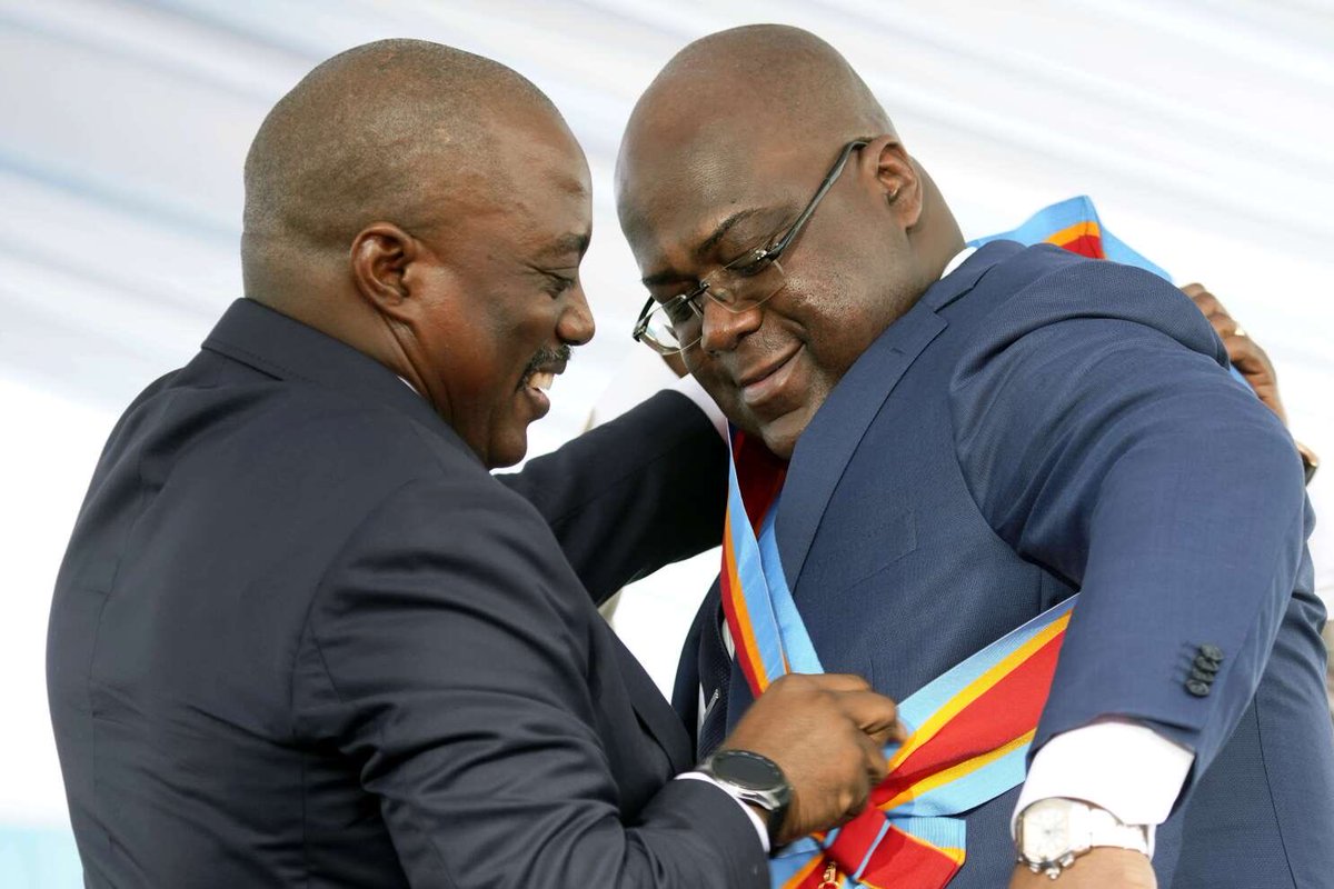 #RDC: “L’OFAC l’écrit noir sur blanc : Joseph Kabila a été sanctionné, entre autres, pour avoir prolongé inconstitutionnellement son maintien au pouvoir.
Que ceux qui veulent opérer un braquage de Constitution pour se maintenir au pouvoir au-delà de 2028 lisent bien cette phrase.