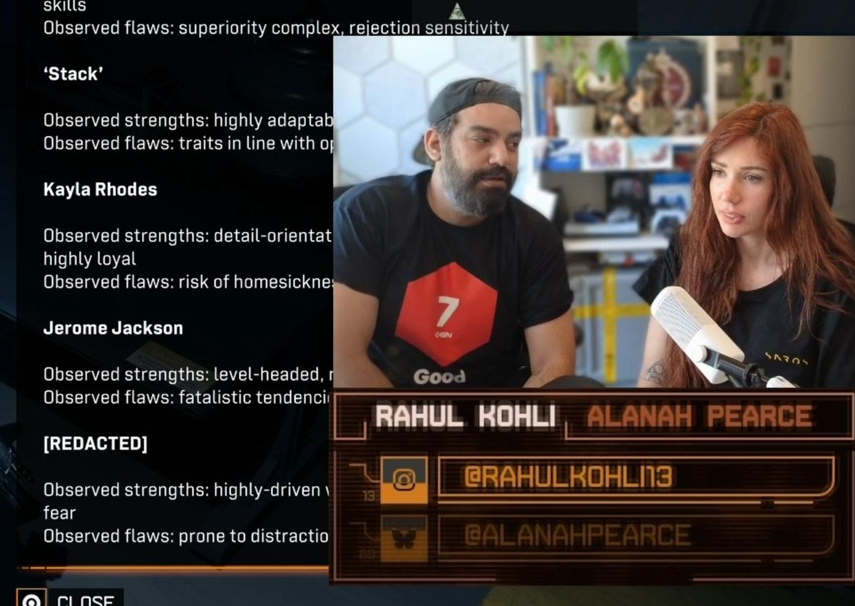 PlayVerso's tweet image. Rahul Kohli, actor que interpreta a Arjen en SAROS, aparece en Twitch usando una camisa de IGN 7/10. 🤣

reddit.com/r/playstation/…

#PS5