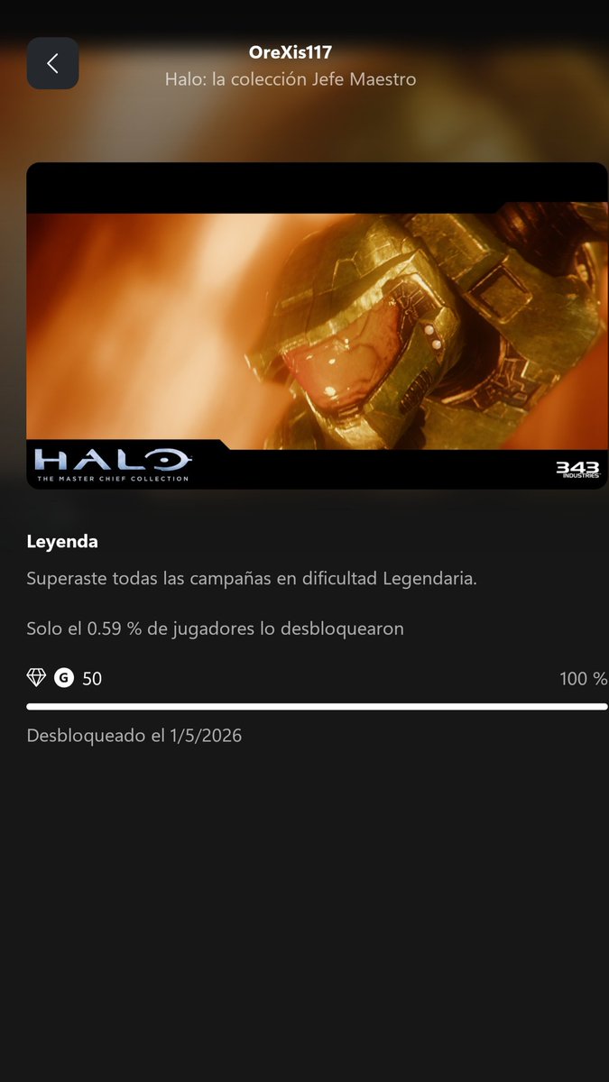 walnit_117's tweet photo. Después de muchas muertes y algunos momentos de estrés, por fin pasé todas las campañas de Halo en legendario :3
Estoy muy feliz al respecto, mi siguente meta es pasarlos en LTC https://t.co/hfd8tDFQdx