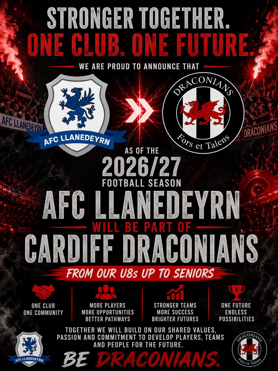 AFC Llanedeyrn tweet media