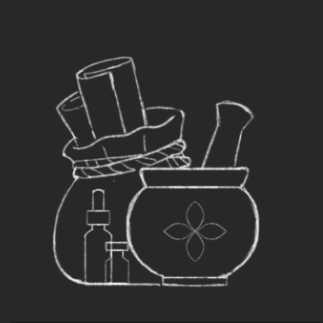 stealbean722's tweet photo. Class Icon: Apothecary #VectorArt #AffinityDesigner #GameDev #FreeResource #ThiefIcon #GameUI #RPGAssets https://t.co/2OJIRkfPqF