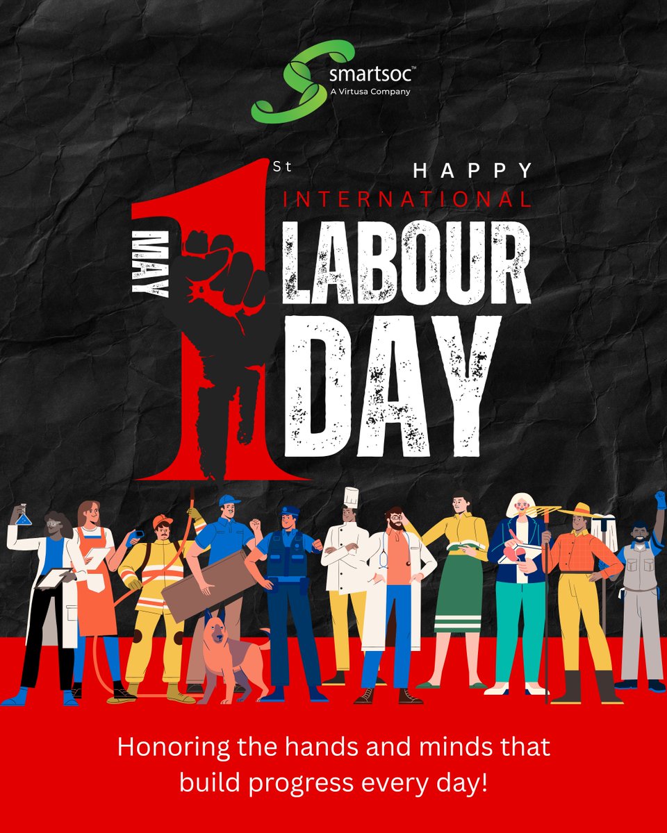 smartsocs's tweet photo. Celebrating the dedication, resilience, and hard work that drives progress forward. 👏 Together, we shape industries, strengthen communities, and build a stronger future. 🌍

Happy Labour Day to all! 💙 #LabourDay #Workforce #Growth #SmartSoC https://t.co/gFHH7rZQjo