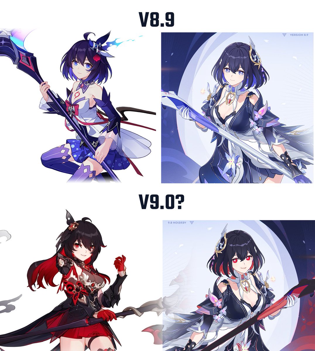 marisahonkai's tweet photo. New Seele design is a throwback to SP battlesuit, Then what if in 9.0 we get Veliona ????
#honkaiimpact3rd #seele https://t.co/b6fAl0eIDN
