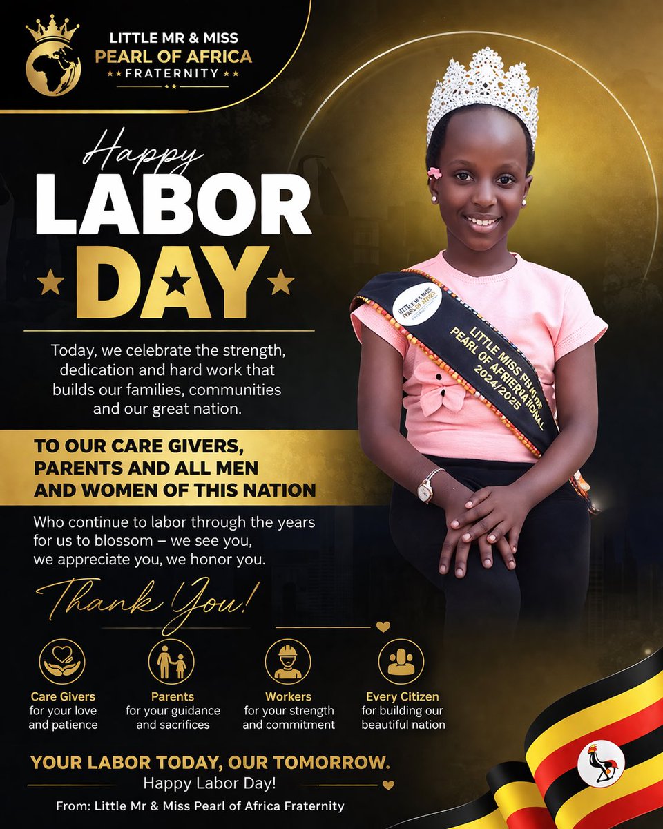 Little Mr & Miss Pearl Of Africa tweet media