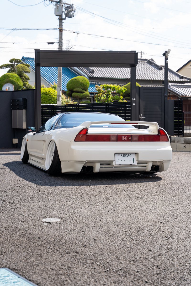 NSX New Style！

足回り
AIR FORCE エアサス
アーム加工

ホイール
RAYS TE37V パウダーコート
 F17インチ10j+20 
 R18インチ 10.5j +0

エクステリア
クラフトスクエア ミラー

ショップには今回も無理難題答えていただきました🙏
wekで34とこのNSX並べますので宜しくお願いします😌

 #wekfest