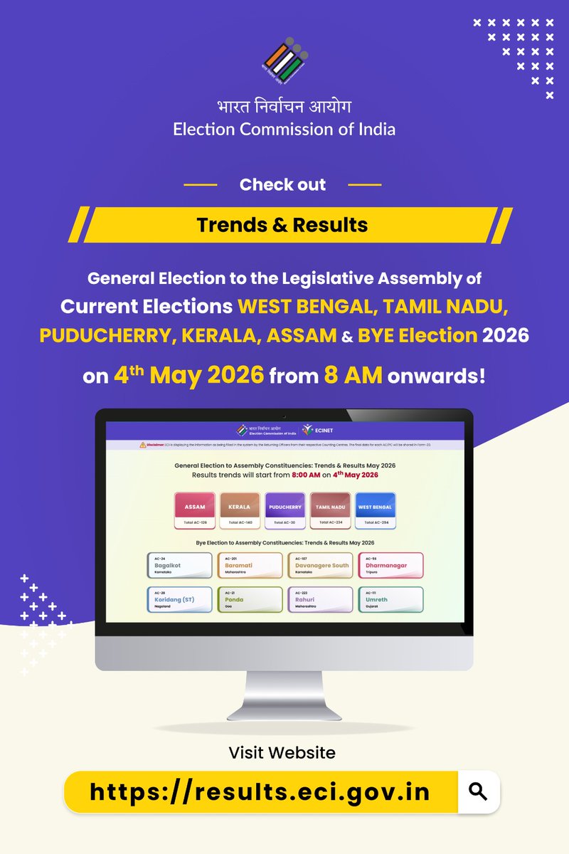Chief Electoral Officer Tamil Nadu tweet media
