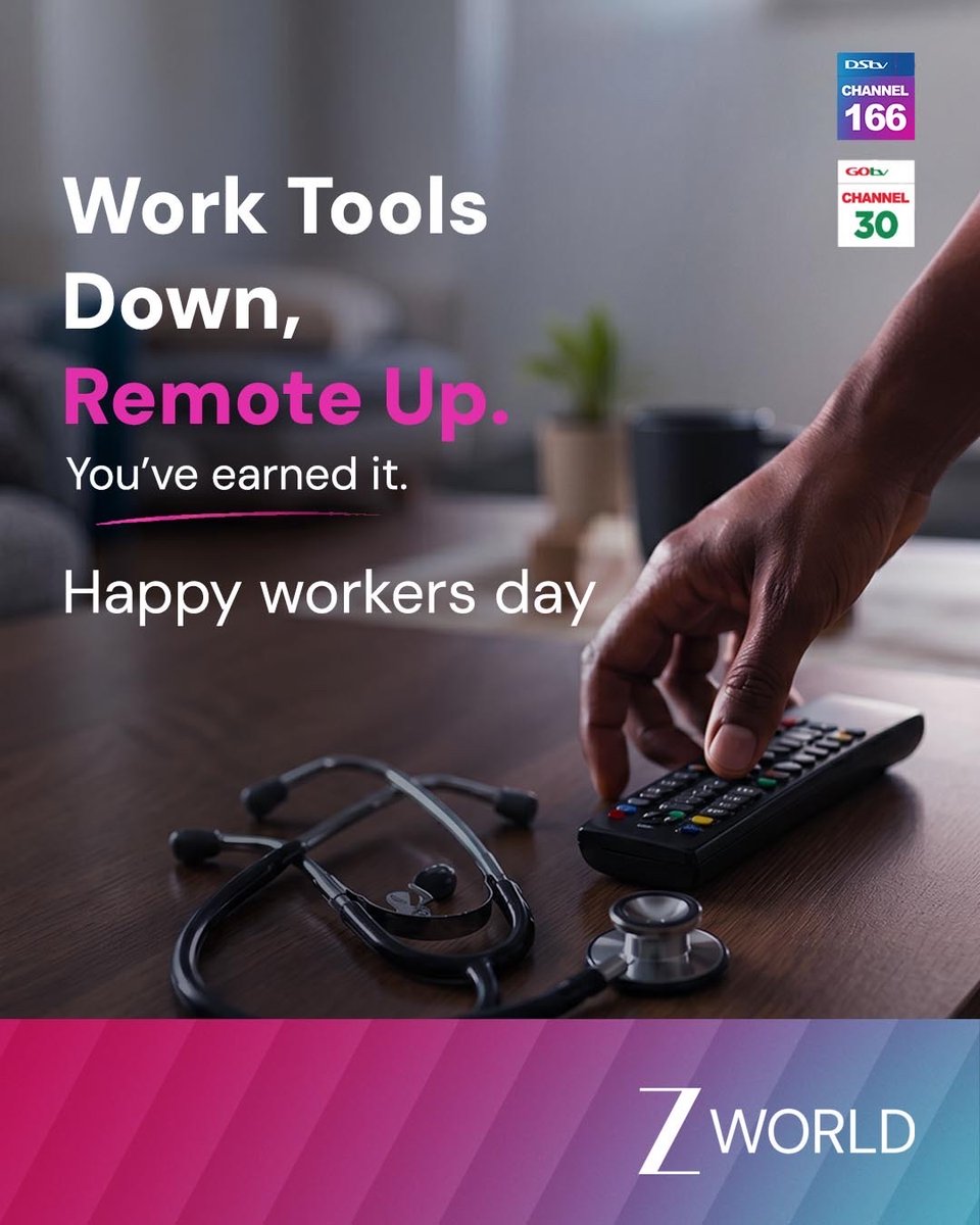 ZeeWorldAfrica's tweet image. To the minds that create, hands that build and hearts that show up everyday; Happy Workers Day!

Enjoy your break, you’ve earned it

#HappyWorkersDay #ZeeWorld #ZeeWorldAfrica #DStv166 #GOtv30