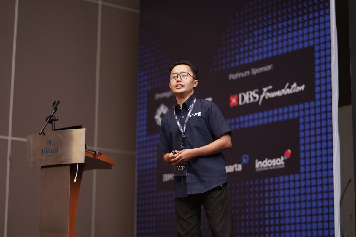 arsyopraza's tweet photo. Terima kasih @dicoding atas kesempatan luar biasa ini.
Sampai jumpa di DDC berikutnya! π
@dicoding #DDC2026 #DicodingDevConf2026
#BuiltByHumansAcceleratedByAI #TechIndonesia #AIIndonesia https://t.co/yR0GZSbzZs