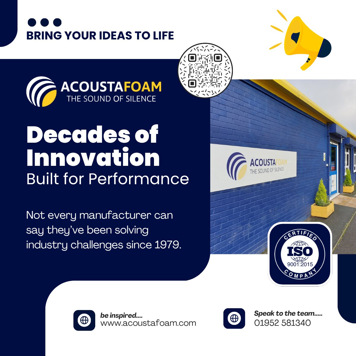 mawebdesign_uk's tweet image. Not every manufacturer can say they’ve been solving industry challenges since 1979.
Read more via acoustafoam.com
#Acoustics #NoiseControl #Soundproofing #FoamEngineering #UKManufacturing