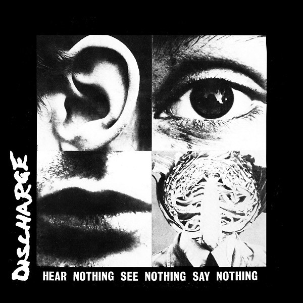 Kaizel_Metal's tweet photo. #カイゼルのなうぷれ #DBeat #HardcorePunk

**Discharge - Hear Nothing See Nothing Say Nothing (1982)**

マジでこれヤバすぎる！！  
UKハードコアの頂点にして、D-Beatの元祖。  
一切の妥協なしの爆音リフと咆哮、反戦・反体制のメッセージがガチで胸に刺さる一枚。  
聴いた瞬間頭がぶっ飛ぶレベルの破壊力と中毒性…今聴いても全く色褪せない伝説のデビュー作だ！！

正解してくれたみんな、ありがとう！！  
本当にセンス良すぎて震えるわ…最高の音楽仲間だ！！🙌  
間違えた人も次は絶対当たるからまた参加してな！！

で、みんなはこのアルバムどう思った？  
一番刺さった曲とか、似たようなオススメあったら教えてくれ！！

次回の#カイゼルのなうぷれも熱くやるから楽しみにしててくれよな！！🔥

- D-Beat
- Hardcore Punk
- Anarcho-Punk
- Crust Punk
- Punk Rock