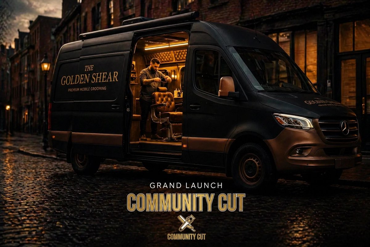 CommunityCut_'s tweet image. Everything changes tomorrow. 💈 Community Cut launches May 1st! 🚀

First 1,000 barbers: 92% commission, recurring revenue &amp;amp; GPS optimization. It’s time to own your business.

Join: communitycut.com

#BarberLife #CommunityCut #GrandLaunch