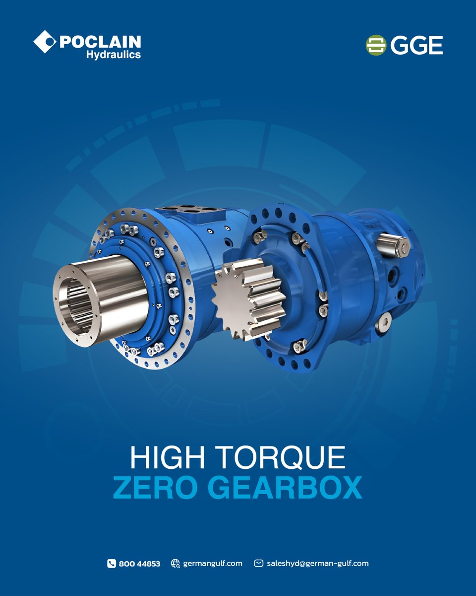 The gearbox is gone. That's exactly how it should be. Poclain motors deliver high torque at low speed. No gearbox. Fewer failure points. More uptime. Official UAE partner.

📞 800-GGULF

#Poclain #HydraulicMotors #NoGearbox #GermanGulf #UAE