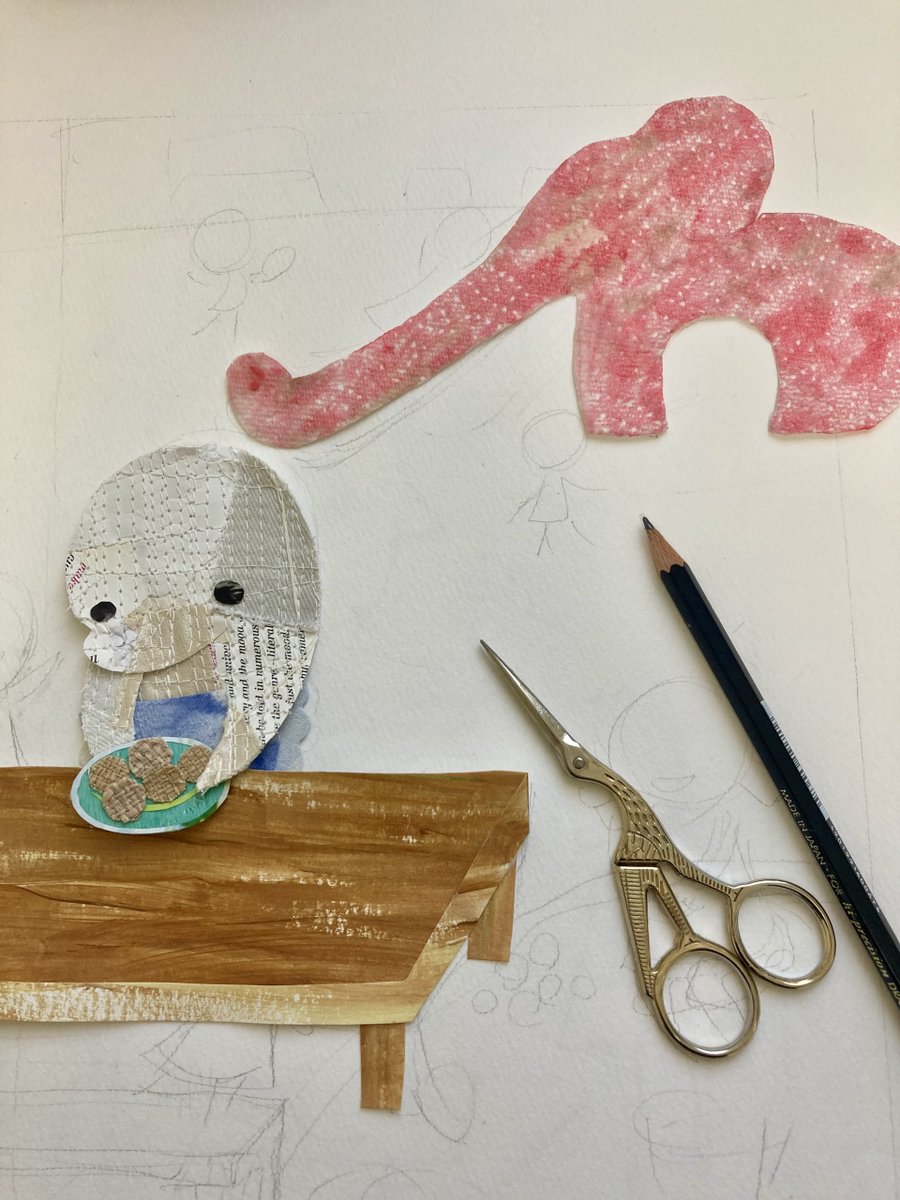 MJuly27's tweet photo. 絵本作成中。。 https://t.co/Bk9GmUO0LX