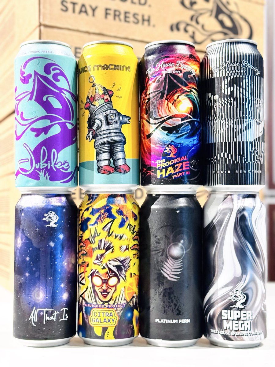 BEER_VOLTA's tweet photo. ツリーハウス入荷しました!
みなさんどれが楽しみですか、、?
#クラフトビール
#クラフトビール通販
#treehousebrewing https://t.co/uOjXdjw7Ke