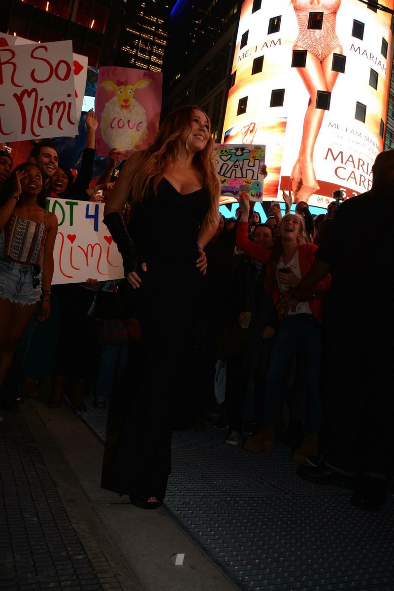Panic The City: Today in 2014, twelve years ago, <a href="/MariahCarey/">Mariah Carey</a> stopped traffic in Times Square to unveil the cover art for her then-upcoming album ‘Me. I Am Mariah… The Elusive Chanteuse’.