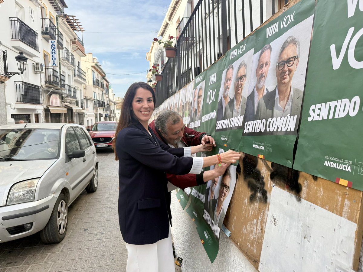 PurificacionFdz's tweet image. 🟢 ¡ARRANCA LA CAMPAÑA ELECTORAL! 

Desde VOX Álora vamos a trabajar para que la #OlaDeSentidoComún llegue a cada rincón de nuestro municipio. 🇪🇸

Este 17 de mayo: vota PRIORIDAD NACIONAL.

#VOX #SentidoComún #Andalucía #Málaga