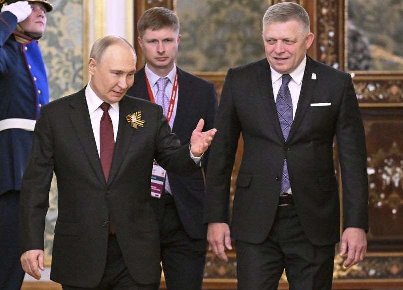 🚨Slovakian Prime Minister Fico criticized European politicians for hypocrisy.

"I meet with Putin, and everyone criticizes me, but when I return from the meeting with him, everyone in the bathrooms in Brussels asks me what he said," Fico said.🇷🇺🇸🇰