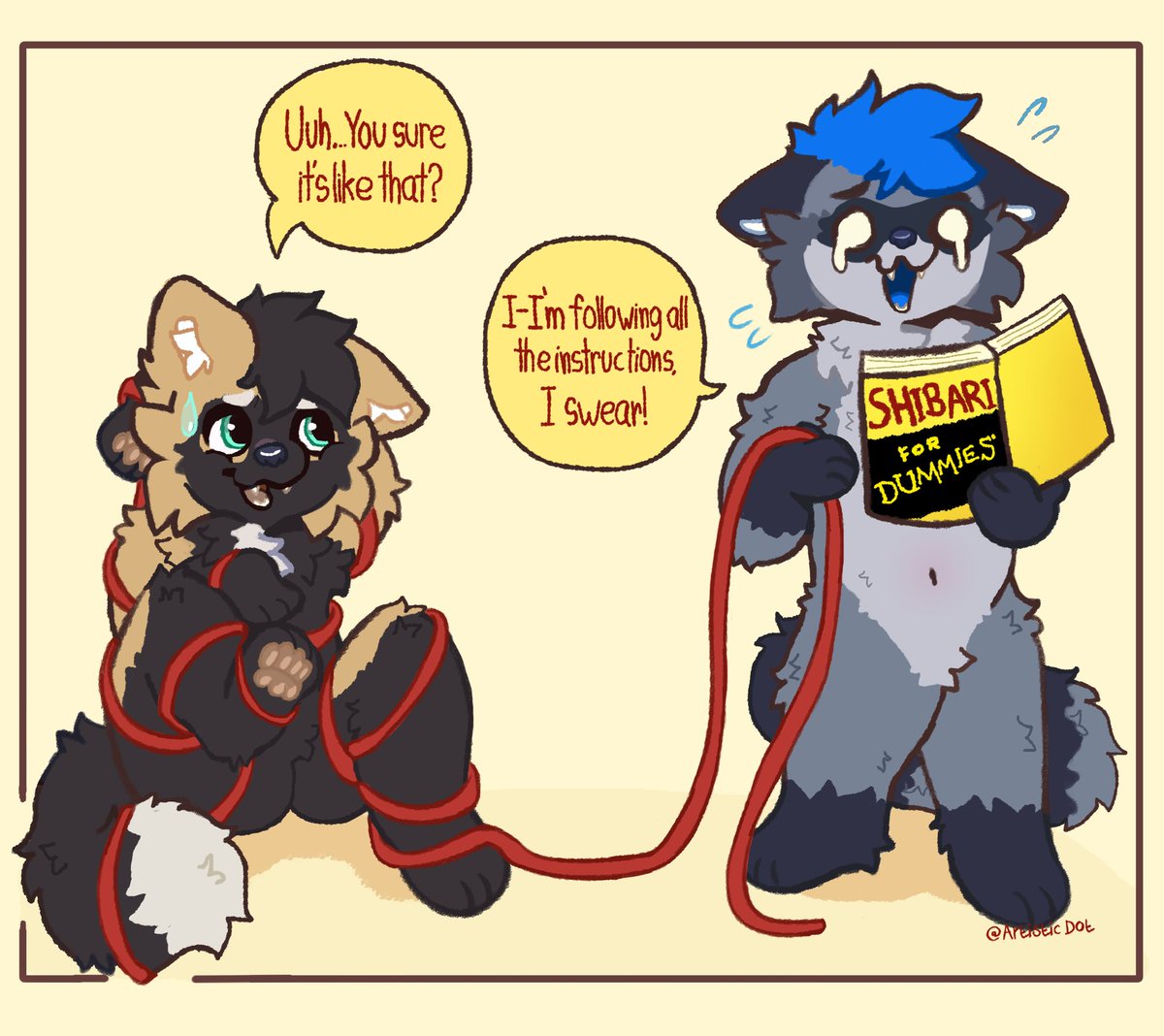 SeafaringSable's tweet photo. He might need a bit more help 💙
🦝: @CobaltRacc 
🎨: @artistic_dot https://t.co/OufTOAr6iF