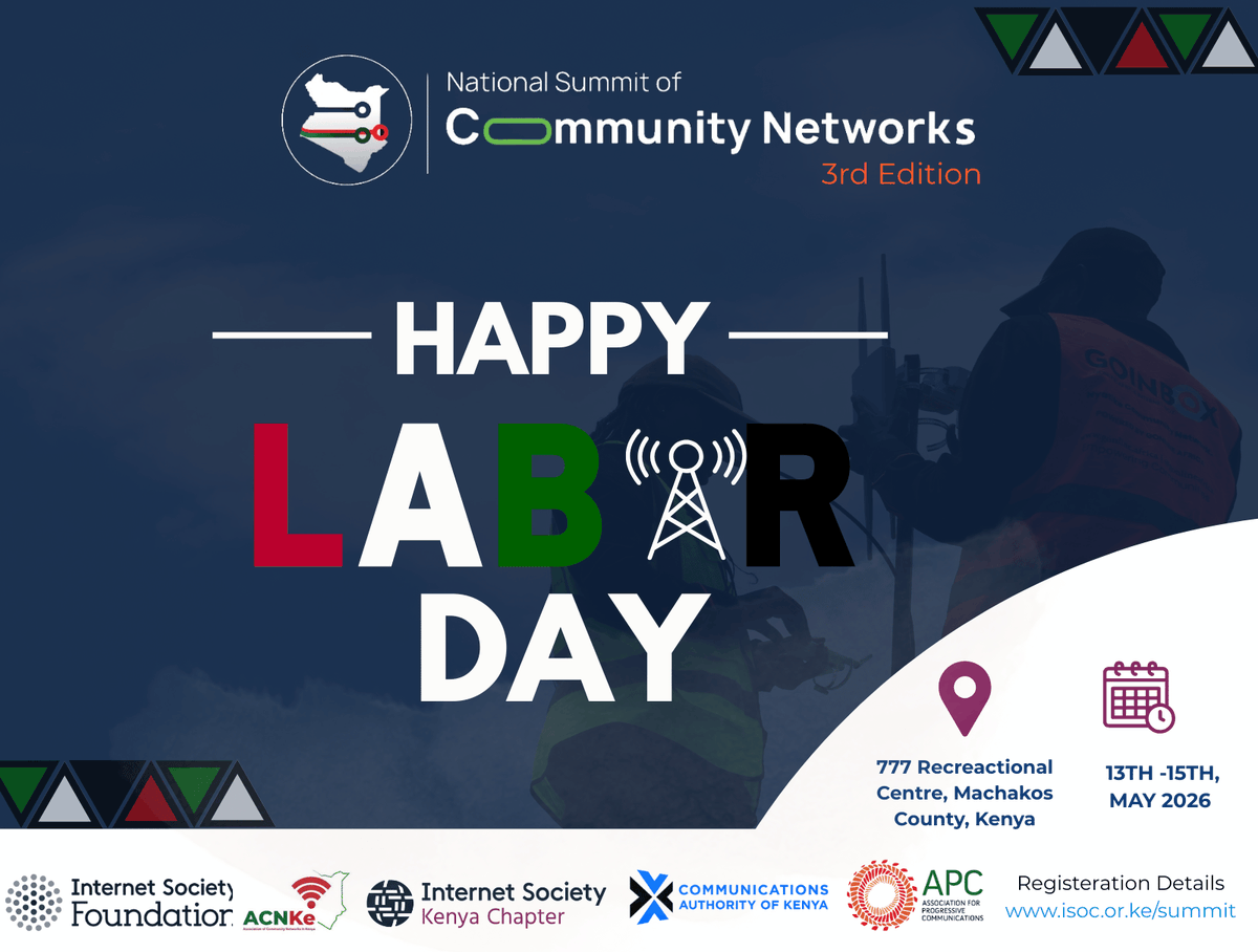 Internet Society, Kenya tweet media