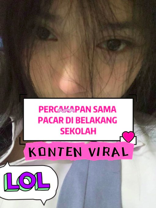 rachmac85's tweet photo. Videy viral, asupan hari ini. percakapan pacar di belakang sekolah yang lagi viral nihh, cek kom3ntarr https://t.co/E4G7lZ5D7P