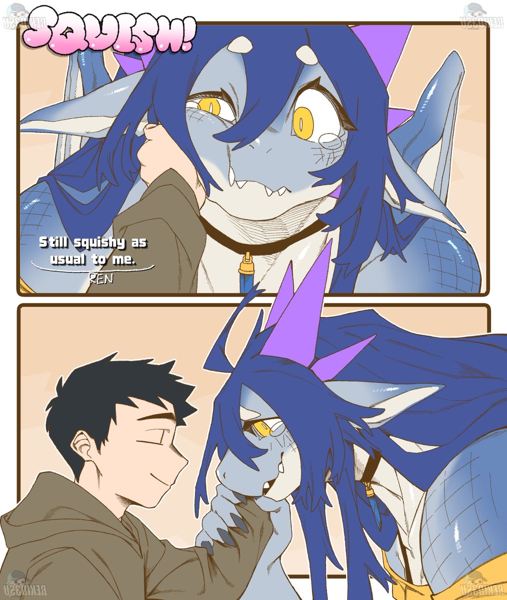 REKID3SU's tweet image. Dragon Tsukiko! (CANON but not permanent)

Will draw a whole side comic based around it