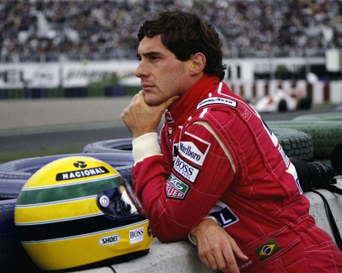 SadaaShree's tweet image. #TodayInHistory

 3 time F1 World Champion, a legend of the racing track, Ayrton Senna dies in 1994, during the San Marino Grand Prix at Imola, where his Williams car struck a concrete wall at the Tamburello corner at over 190 mph.

Senna, a Brazilian driver, secured three