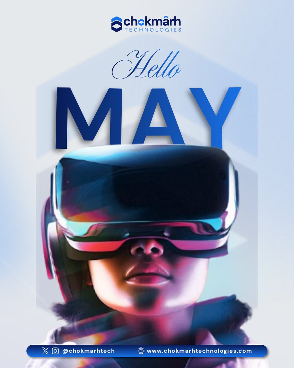 chokmarhtech's tweet photo. May '26.

New month.
New builds.
Higher standards.

Let's Scale Together!

#ChokmarhTechnologies #May2026 #BuildRight https://t.co/M9pgHqCTbE