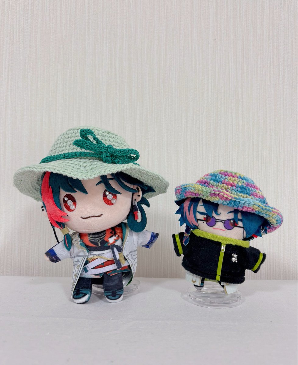 新しいお帽子編みました👒👒 #にじさんじ手芸部 #にじぬいが見られる