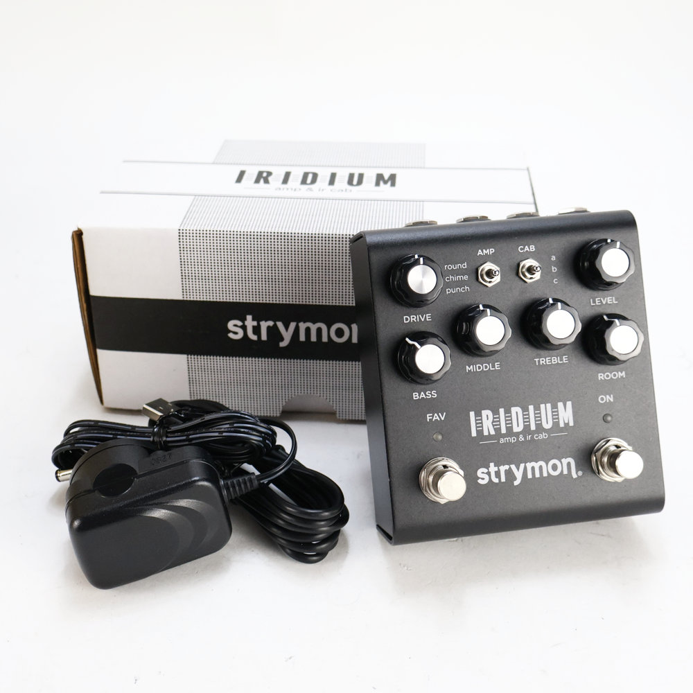 中古入荷🎸】Strymon IRIDIUM AMP ＆ IR CAB エミュレーター ✓ 状態
