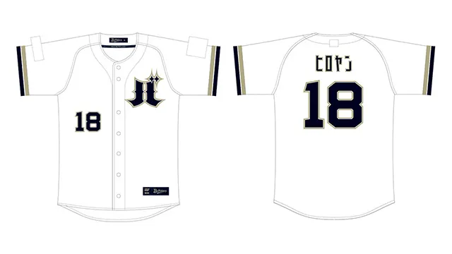 Buffaloes ユニフォーム 背番号なし　Mサイズ ホワイト 5月4日（月・祝）～5月6日（水・休）、5月8日（金）～5月10日（日）に