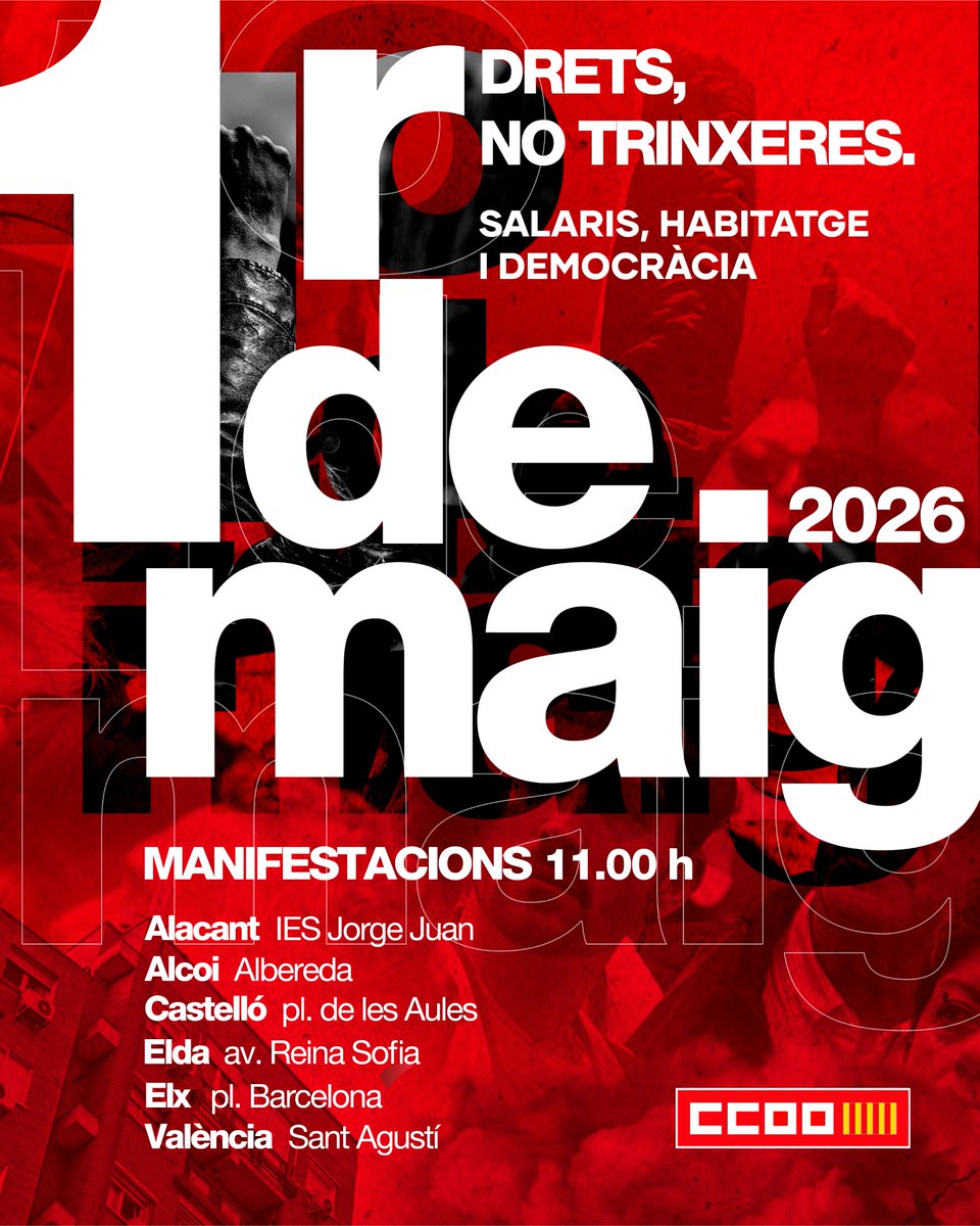 CCOO País Valencià tweet media