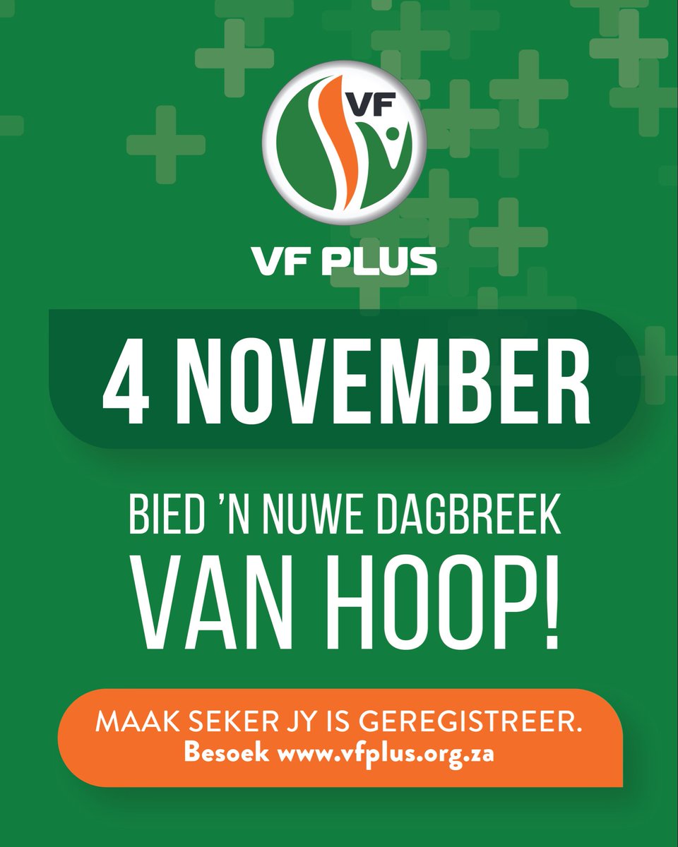 VRYHEIDSFRONT PLUS tweet media