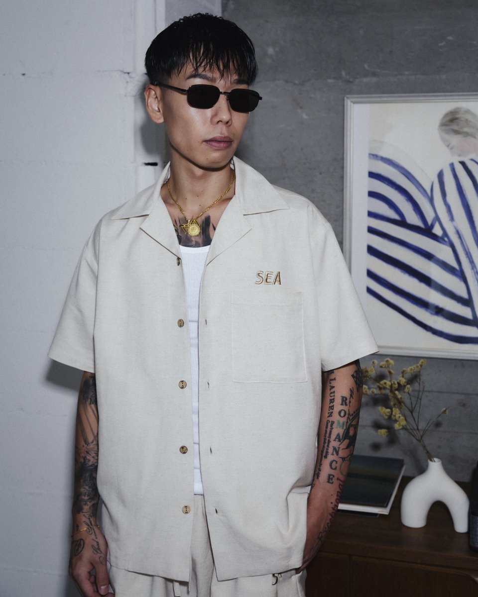 SEA LINEN SHIRT SEA LINEN SHORT 2026.5.9(SAT) DROP #windandsea