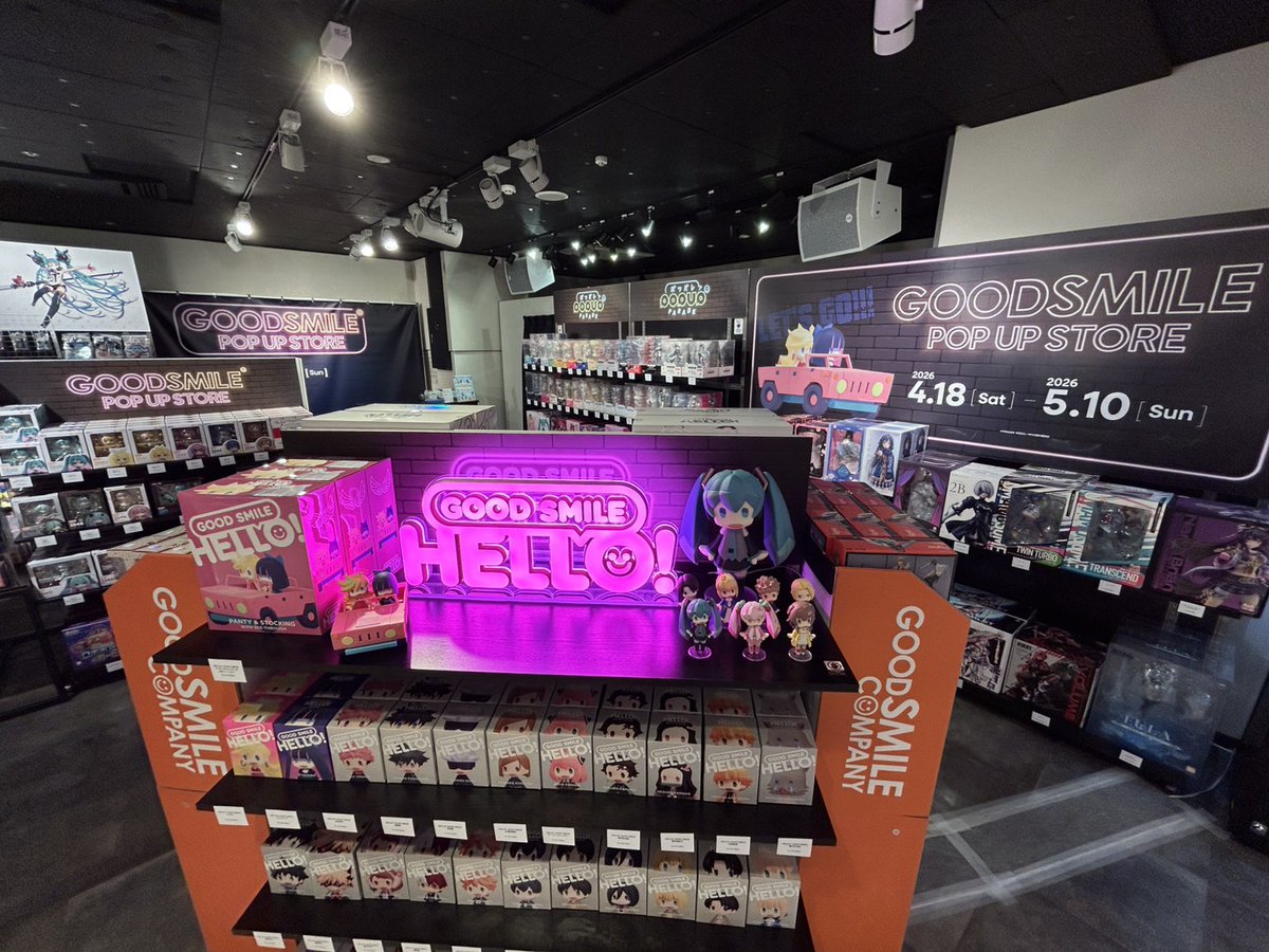 グッスマらぼブログ更新！／ 【現地レポート】GWは渋谷へGO！ MAGNET
