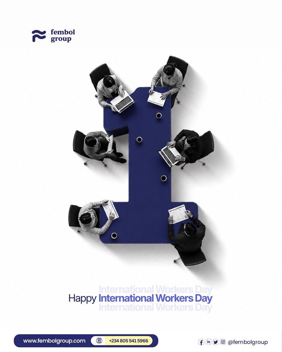 fembolgroup's tweet image. At Fembol, we are built by people who are driven by excellence.

To our team of doers, problem-solvers, and go-getters:

Thank you for your relentless drive and commitment to excellence.

Happy Workers’ Day.

#happyworkersday #fembol #team #fypage #internationalworkersday