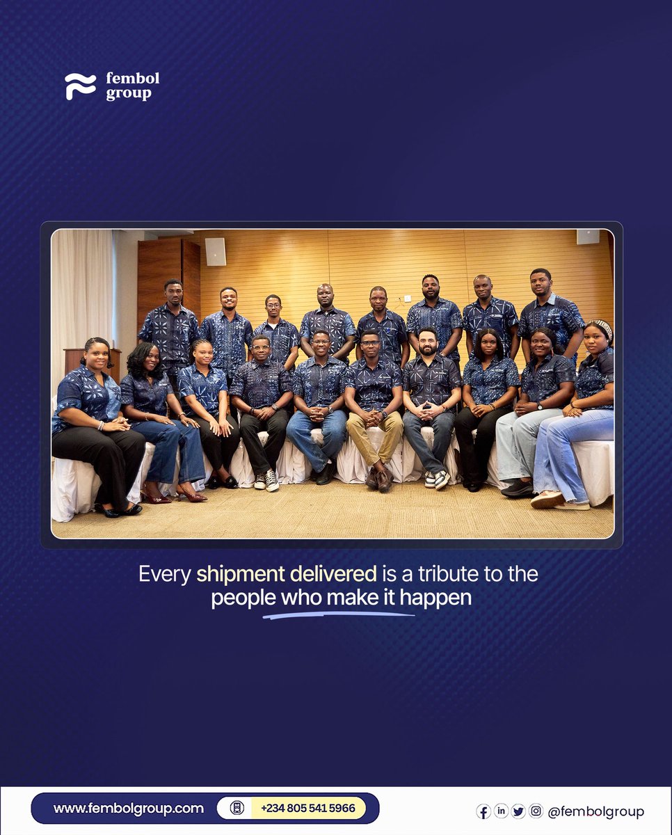 fembolgroup's tweet image. At Fembol, we are built by people who are driven by excellence.

To our team of doers, problem-solvers, and go-getters:

Thank you for your relentless drive and commitment to excellence.

Happy Workers’ Day.

#happyworkersday #fembol #team #fypage #internationalworkersday