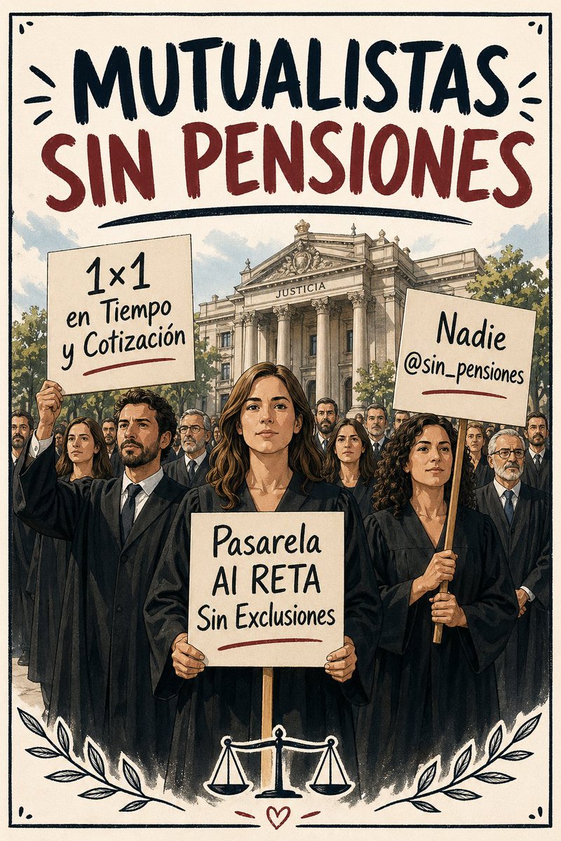 Hoy 1°de Mayo hay trabajadores en España que no tienen derecho a #PensionDigna porque el Estado no vigilo a #MutualidadesFalidas <a href="/alfonsocendon/">Javier Alfonso Cendón</a> <a href="/CorujoBorja/">Borja Suárez Corujo</a> <a href="/AlbMayoral/">Alberto Mayoral De Lamo .·.</a> <a href="/anacobocar/">Ana Cobo Carmona</a> <a href="/EnriqueSantiago/">Enrique Santiago</a> les toca a ustedes salvar a #MutualistasSinPensiones