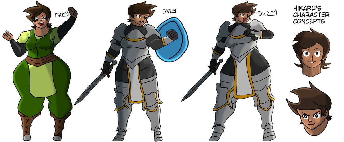 DanielKingx16's tweet image. Hikaru's Character Concepts
#originalcharacter #characterconcept #conceptart #medibangpro #animedigitalart