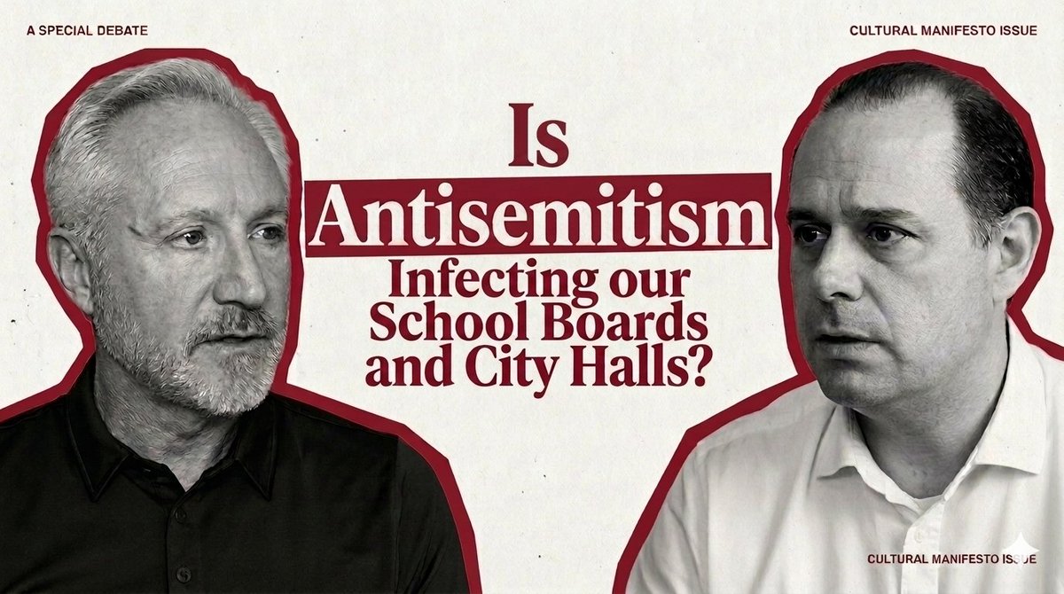 bradpomerance's tweet photo. The Democratic Party’s Dilemma: How Jew Hatred is Infiltrating Local School Boards and City Halls

In this eye-opening episode of Can Jew Believe?, host Brad Pomerance is joined by @DillonHosier , CEO of the Israeli American Civic Action Network (@ICANAction ). Together, they pull back the curtain on the massive, coordinated political strategy to undermine Israel: the radicalization of local governments, often through local Democratic Party elected officials and activists. While most eyes are on D.C., an orchestrated movement is targeting the quarter-million local officials—from school boards to city councils—who serve as the "pipeline" to federal power. @JewishLifeTV 

Watch here: https://t.co/6ZXmEziHTe
⁠
For all episodes & podcast platforms: https://t.co/15rpemK5UW⁠ Subscribe and rate 5 stars! ⁠
⁠
 #podcast #jewishpodcast #Israeli #Israel