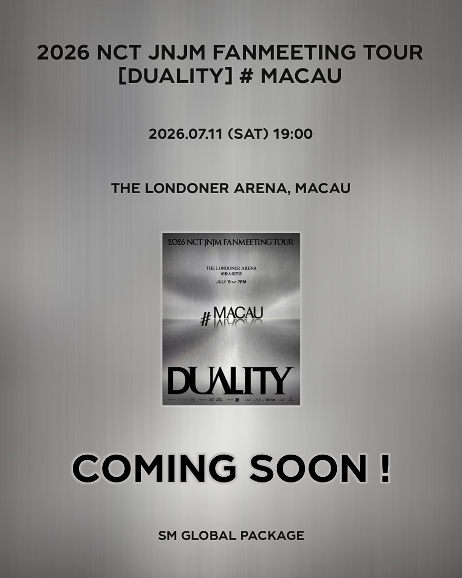SMGLOBALPACKAGE's tweet photo. [2026 NCT JNJM FANMEETING TOUR [DUALITY] # MACAU] SM Global Package COMING SOON & ZZIM EVENT OPEN !

ZZIM EVENT : ~ 2026/5/4 (MON) 15:00 (KST)

💚https://t.co/U9i50k0JIb

#NCTJNJM #DUALITY 
#NCTJNJM_DUALITY #NCTJNJM_FANMEETING_TOUR
#SMGLOBALPACKAGE #GLOBALPACKAGE #全球套餐 #グロパ #글로벌패키지