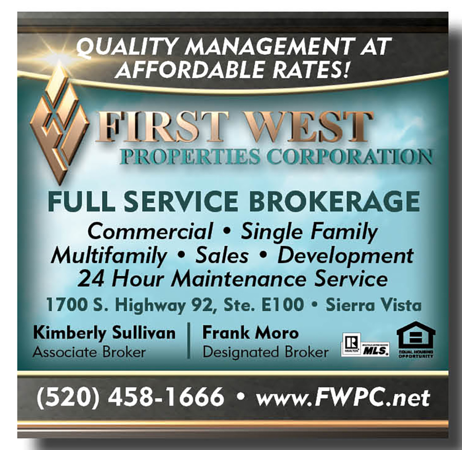 AZ_REP's tweet image. First West Properties Corp - Property Manager of the Day at Real Estate Press, Southern Arizona. Contact them to get to their rental list. #rental #rentals