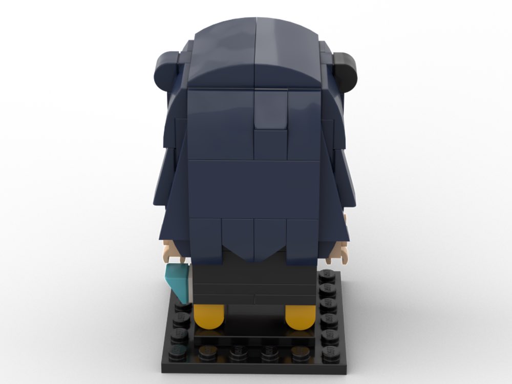 Bricksy32's tweet image. Made a LEGO Fujikura Uruka Brickheadz @fujikurauruka #urukart #moc #lego #vtuber.