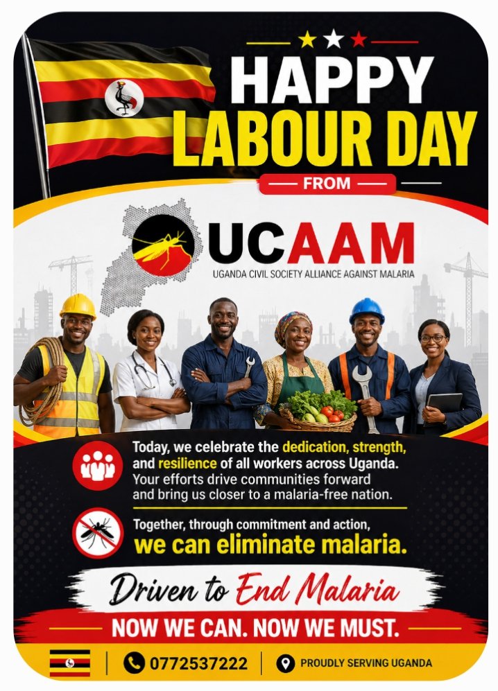 Good morning Uganda! 🇺🇬

It’s a brand new morning, and to all the hustlers out there, UCAAM wishes you a Happy Labour Day. Thank you for your hard work, dedication, and for contributing to the growth and development of our country.

Keep pushing. Keep building.