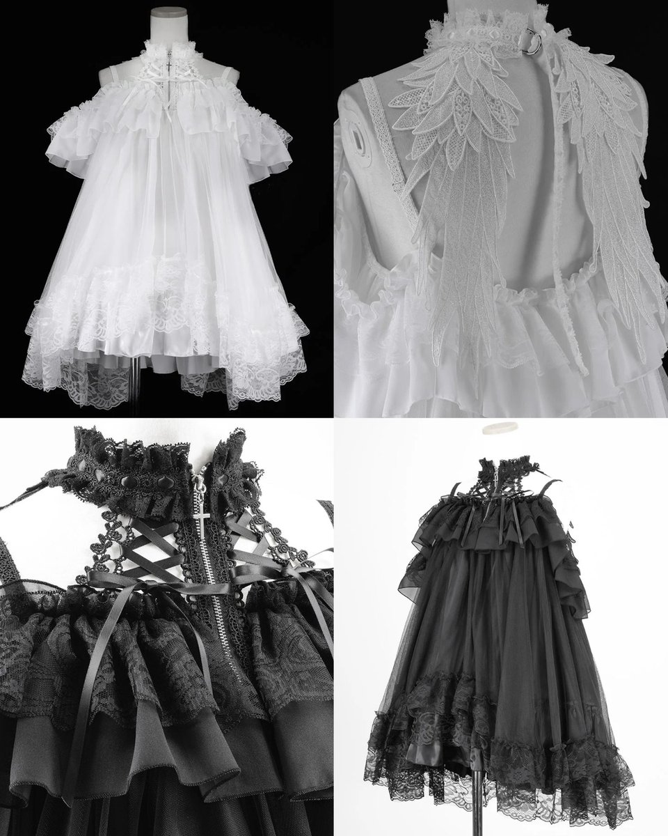 ⛓MINI DEVIL ANGEL WING DRESS⛓ フロントのレースアップになっている ⛓MINI DEVIL ANGEL WING DRESS⛓ フロントのレースアップになっている