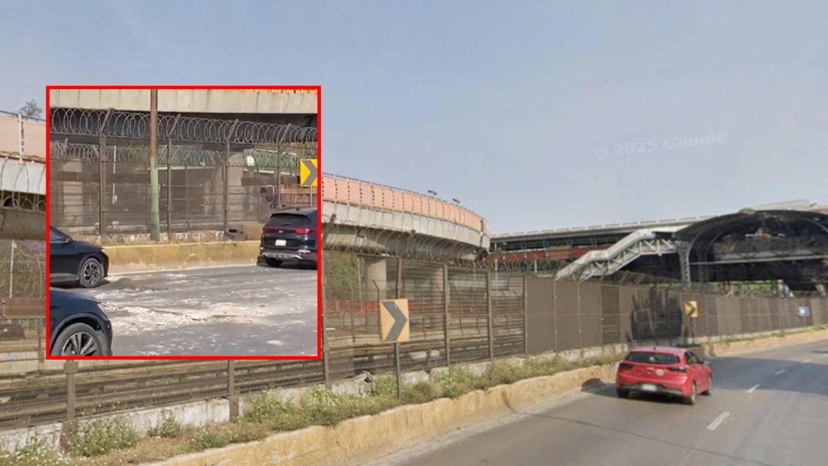AztecaNoticias's tweet image. 🚨 Peligro en Circuito Interior: el asfalto tronó y dejó una abertura en carriles clave de la #CDMX. 

Automovilistas denuncian riesgo de hundimiento y posible socavón. 

¿Dónde ocurrió exactamente y cómo quedó el suelo? 

#VIDEO👉 aztecanoticias.info/4ugzkwn