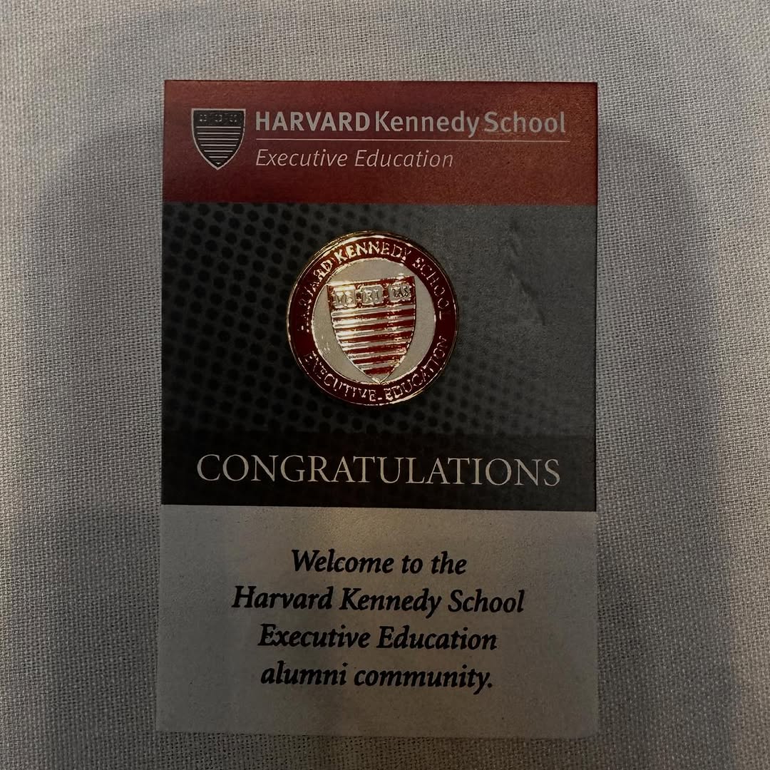 civicrootng's tweet image. Congratulations to our CEO and Managing Partner @AdebayourBanjy on completing the Senior Executive Program at Harvard Kennedy School.

Your commitment to growth and leadership is truly inspiring. Wishing you even greater impact ahead.

#Leadership #Harvard #ExecutiveEducation