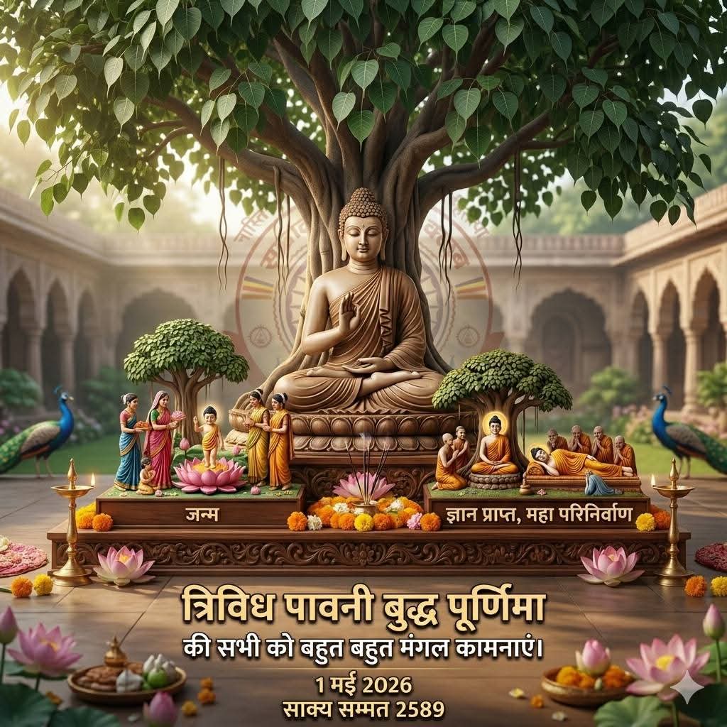 krishnadj154624's tweet photo. अन्तर्राष्ट्रीय त्रिविध पावनी महापर्व वैशाख पूर्णिमा/बुद्ध पूर्णिमा के पावन अवसर पर समस्त जनमानस को हार्दिक बधाई मंगलकामनाएं।
#बुद्ध_पूर्णिमा
#buddh_purnima
#lordbuddha

@PMOIndia @NitishKumar @UN @RahulGandhi @SwamiPMaurya
@kpmaurya1 @samrat4bjp @NeerajMauryaMP @anuradisanayake https://t.co/iiUZPnADP9