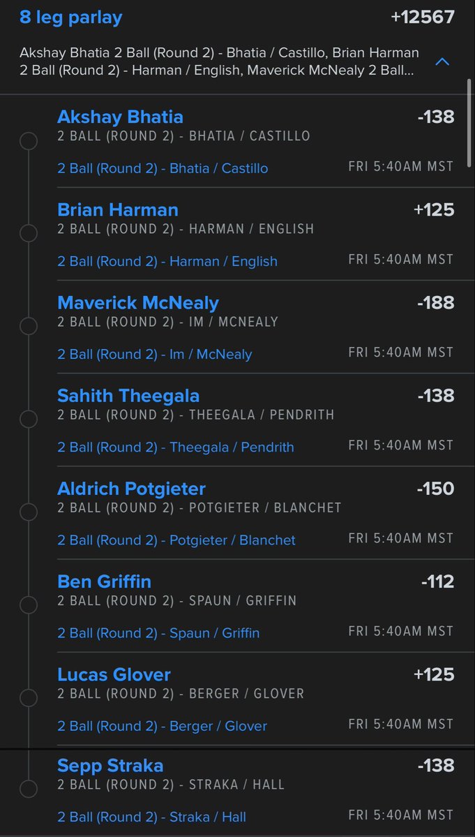 Arizonagolfers's tweet image. One PGA nuke 

#golf #Gambling𝕏