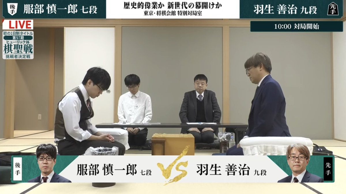 ABEMA将棋ch（アベマ） tweet media