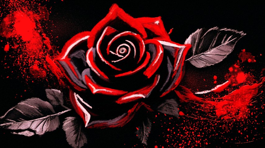 pjgordon_art's tweet image. A bold scarlet rose bursts from a deep black backdrop, accented with striking red ink splashes.
#wallart #abstractart #digitaldownload #watercolor #digitalart #artcollectors #interiordesign #homedecor #phillipjgordon #digitalwatercolor #artprint #watercolorart #artprints
